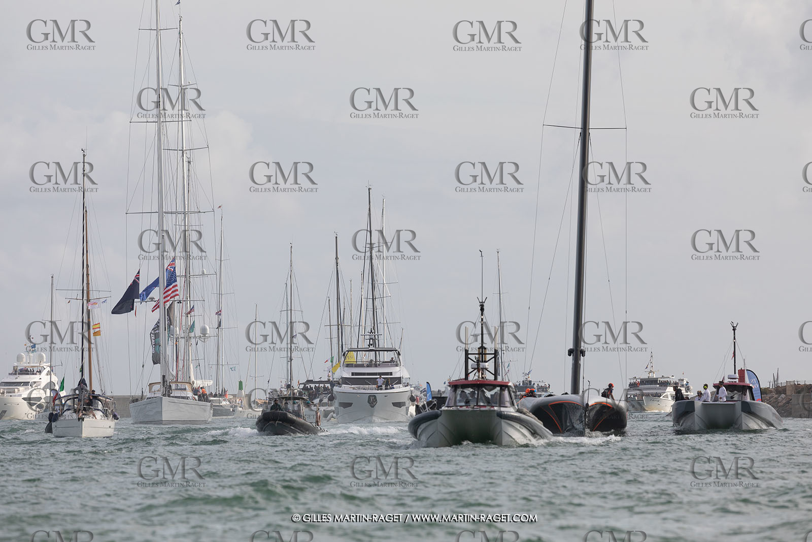 12:10 2024, Barcelona (ESP), Louis Vuitton 37th America's Cup, Final Match, Race Day 1, Race 2