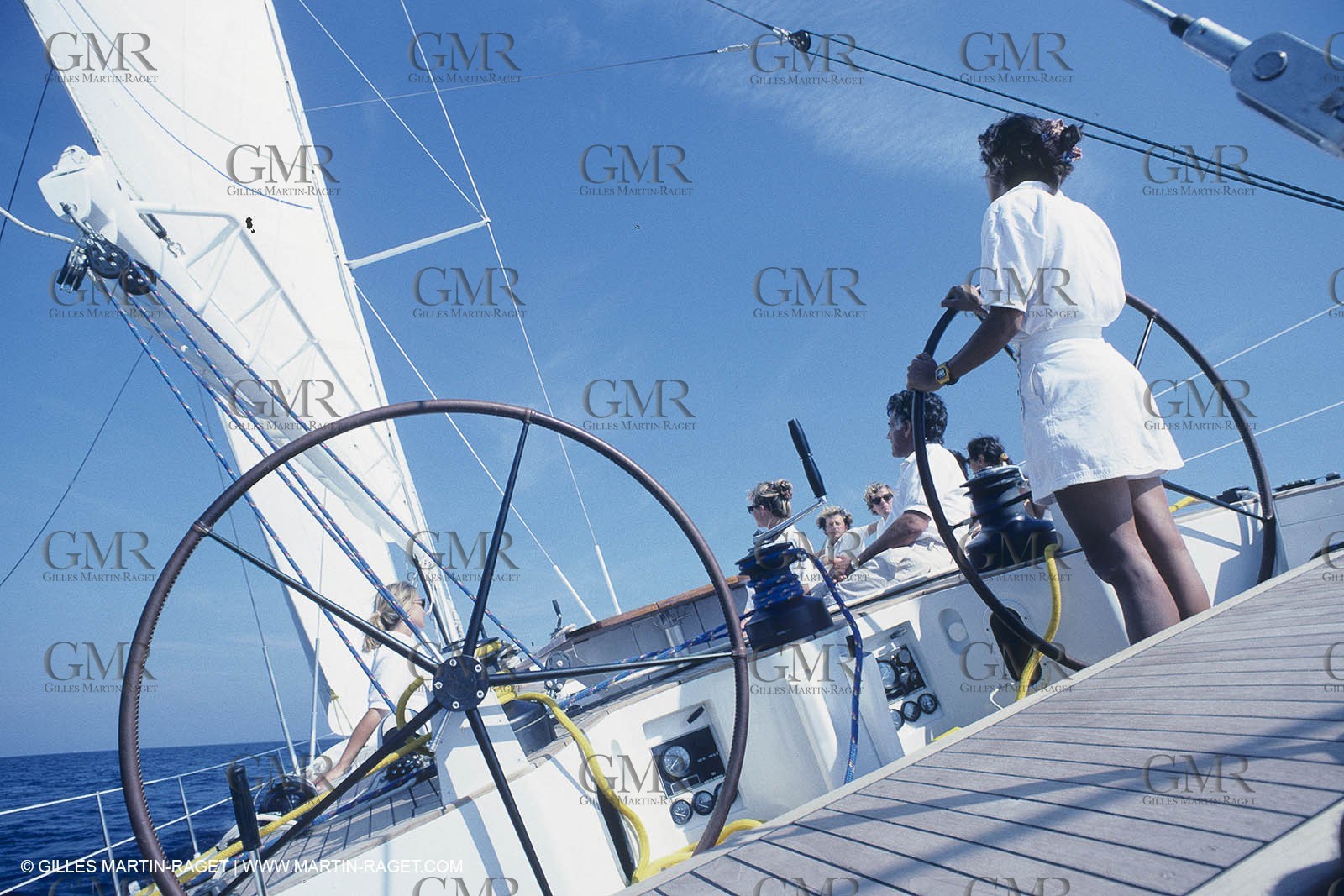 Sailing, cruising, people