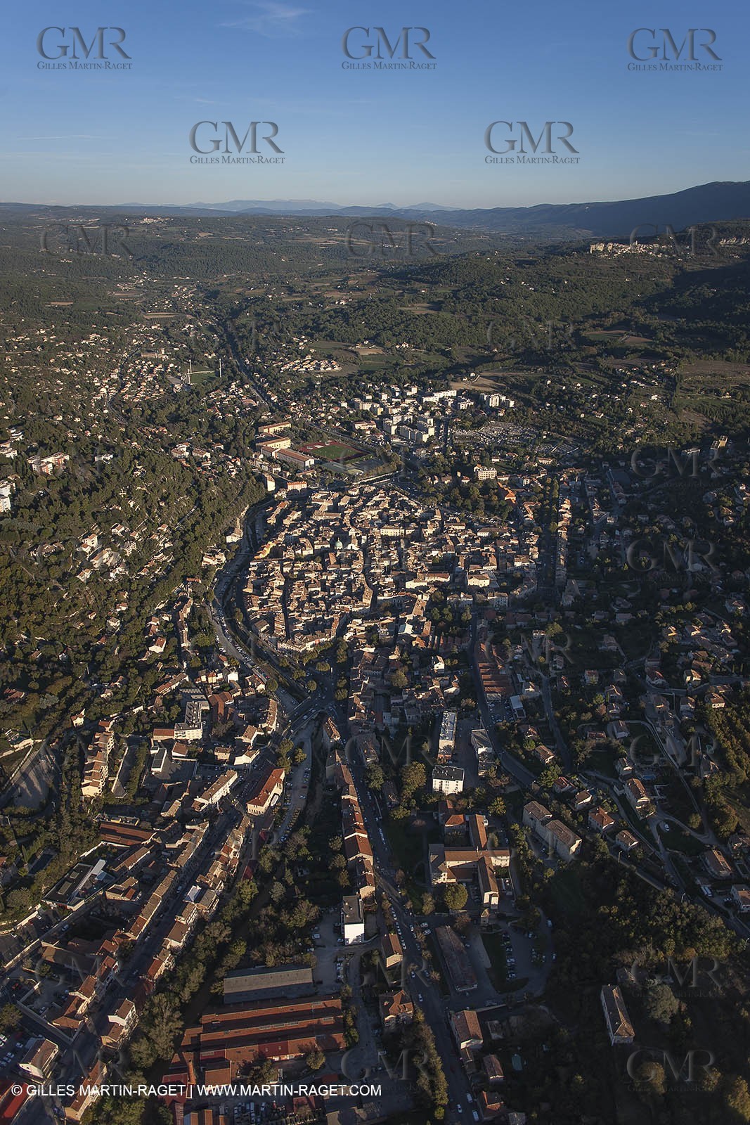 29 10 2012 - Apt (FRA,84) - Luberon as seen from above