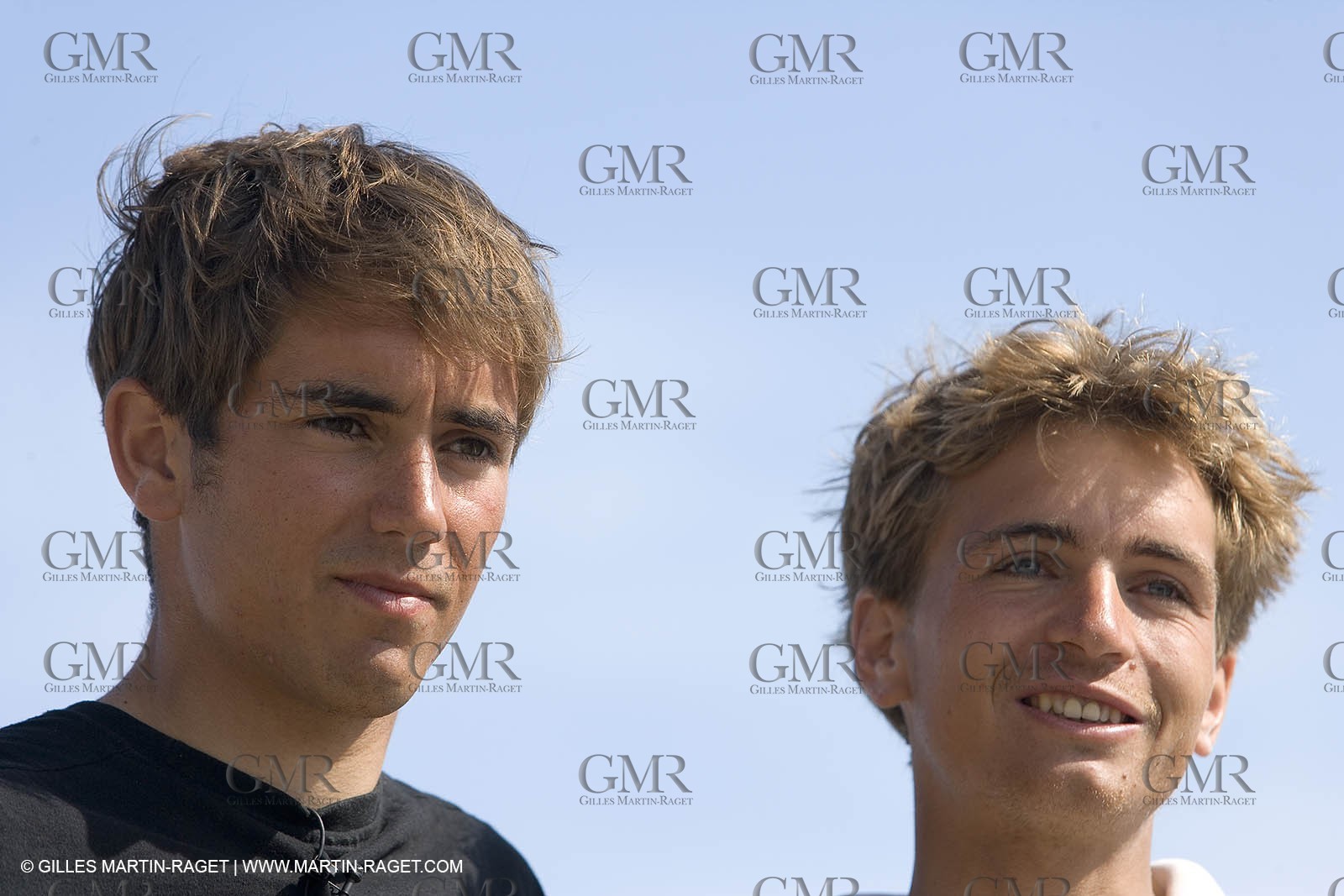 27 04 2007 - 2007 Semaine Olympique Française - Hyères (South of France) - Day 6 - Medal Race - Team France - 470 Homme - Leboucher-Garos