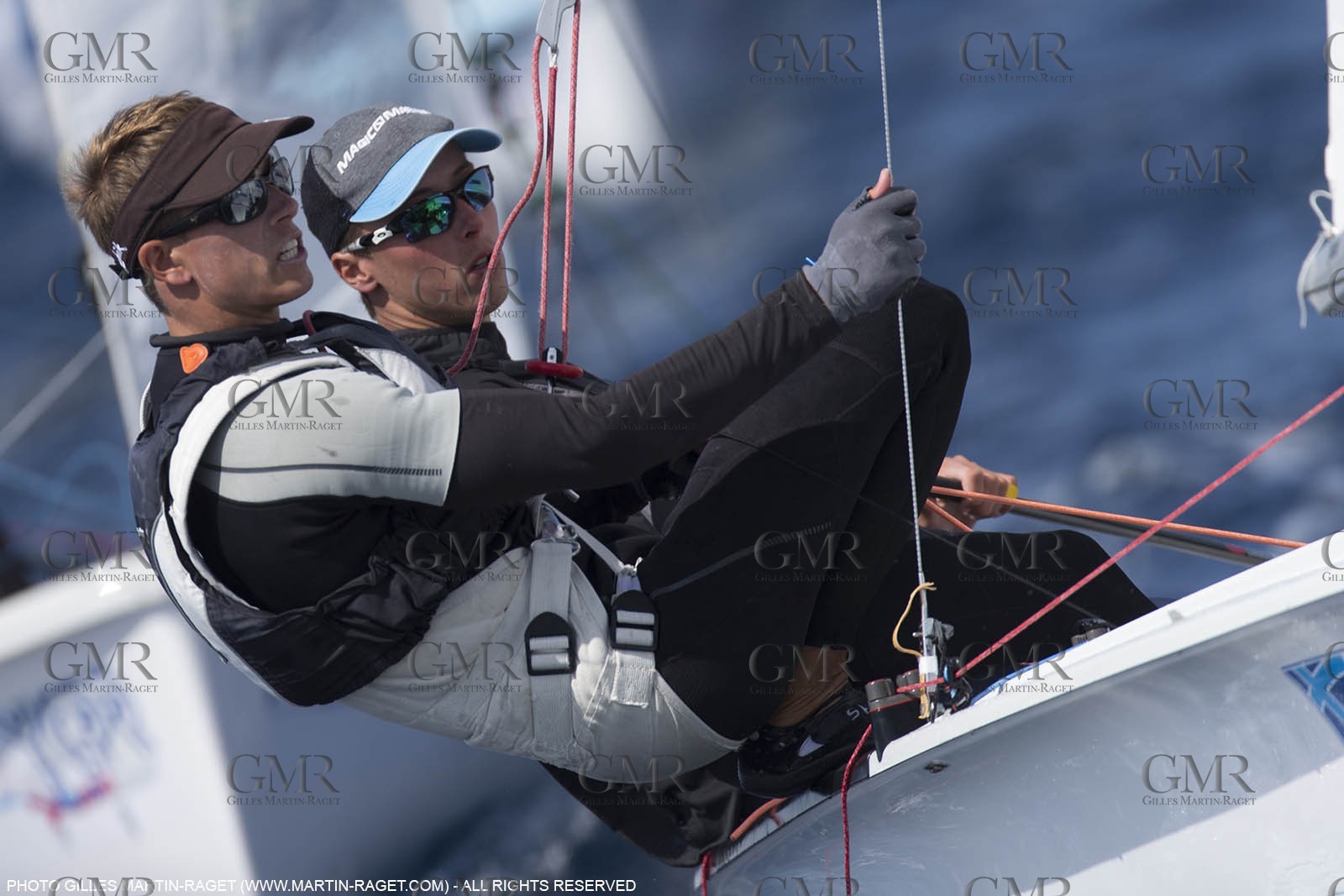 10 04 2015, Marseille (FRA), Yachting Club de la Pointe Rouge - Coupe Internationale de Printemps des 470, Day 3