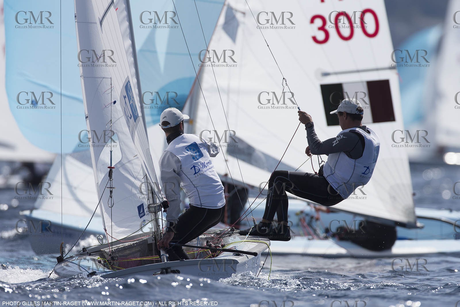 10 04 2015, Marseille (FRA), Yachting Club de la Pointe Rouge - Coupe Internationale de Printemps des 470, Day 3