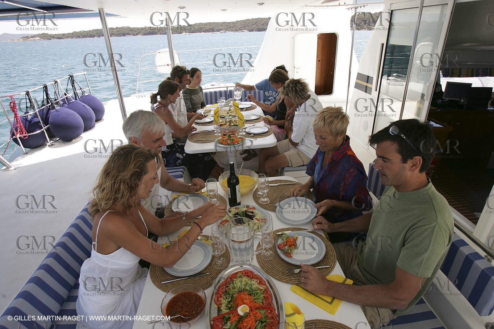 DreamCat Voile - Croisière - Repas