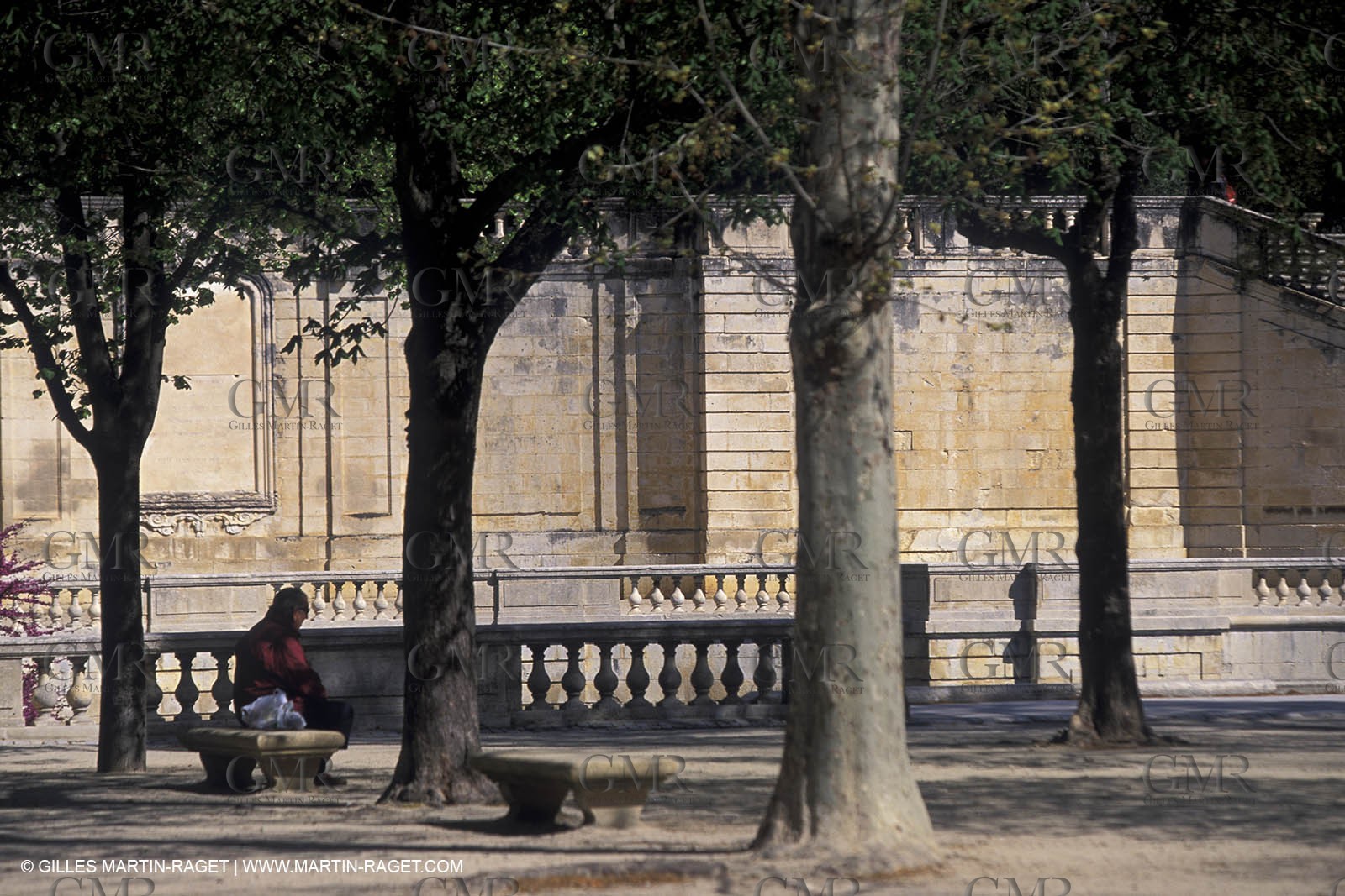 Nîmes - Fountain garden