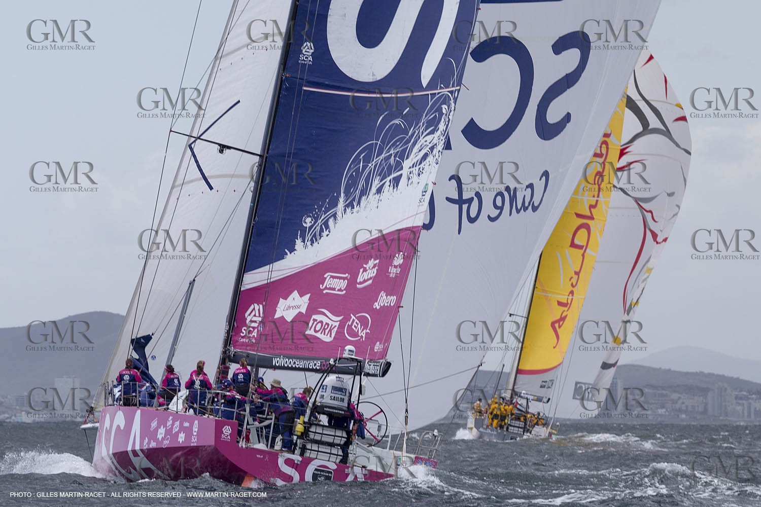 15 11 2014, Cape Town (ZAF), Volvo Ocean Race 2014-15, Team Alvimedica, In Port Race