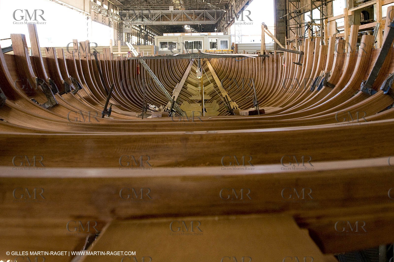 14 12 2007 - La Ciotat (FRA, 13) - Mariska refit at Charpentiers Réunis boatyard