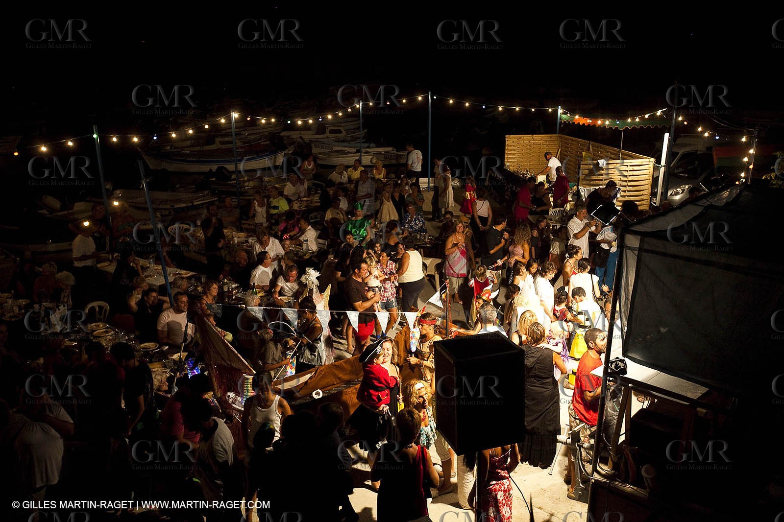15 08 09 - Marseilles (Fra,13) - Morgiou Calanque (bay) - 15th aout party