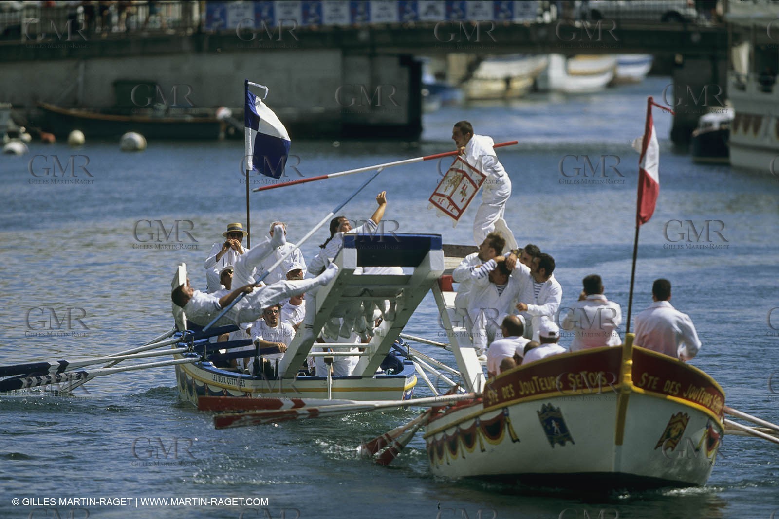 France, Languedoc -Roussilon, Joutes à Sète (34)