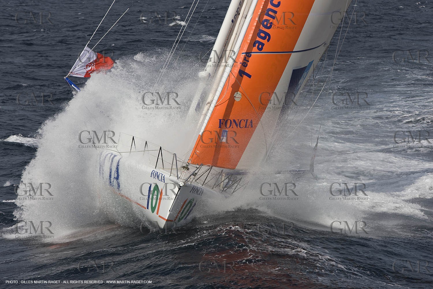 02 10 2008 - Lorient (FRA,56) - Vendée Globe 2008 - Foncia - Michel Desjoyeaux