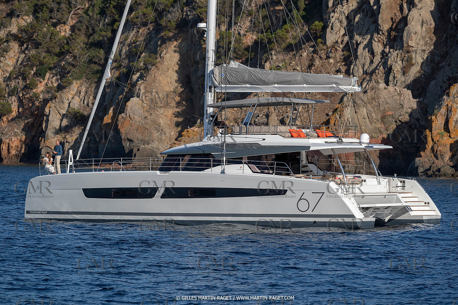30 08 2018, Porto Vecchio (FRA, South Corsica) Chantier Fountaine-Pajot, Alegria 67