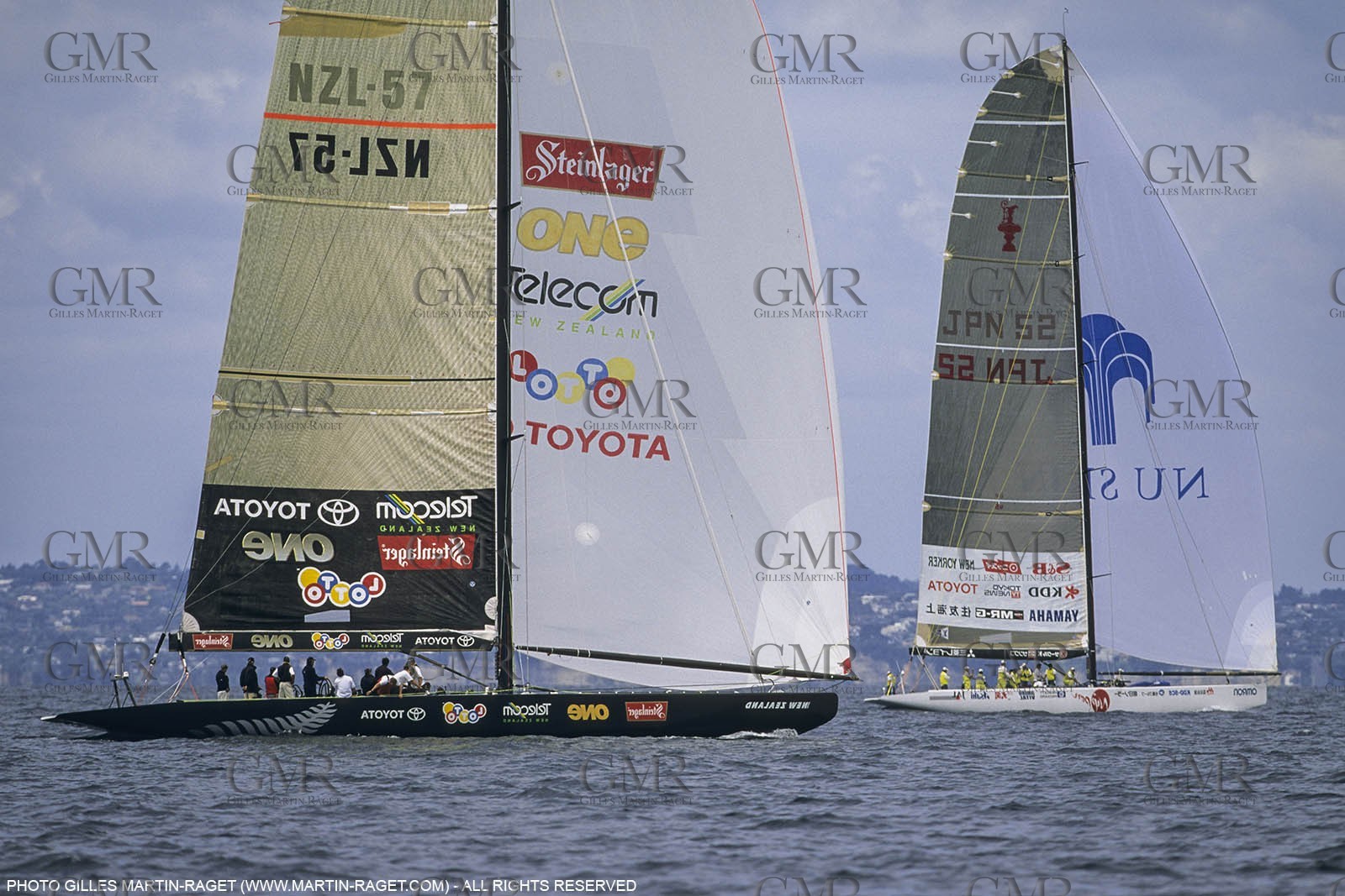 Yacht racing, 30th America's Cup 2000, Auckland (NZL)