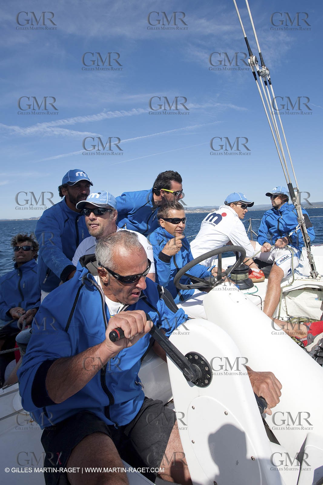 05 09 2009 - Hyères (FRA, 83) Hydroptère beat the overal sailing speed record with a run at 51,36 knts ( subjet to ratification by WSSRC)