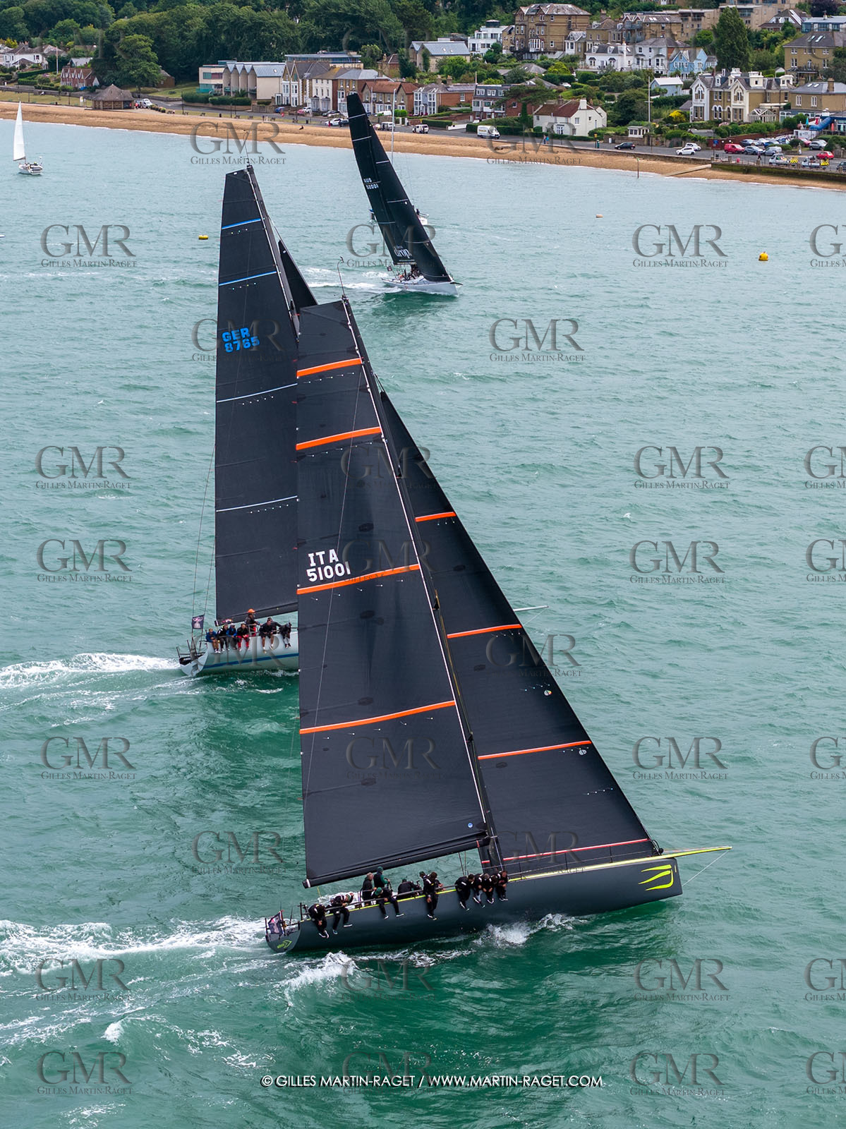 22 07 2025, Cowes (UK, IOW), Admiral's Cup 2025, Inshore Races 1 & 2,