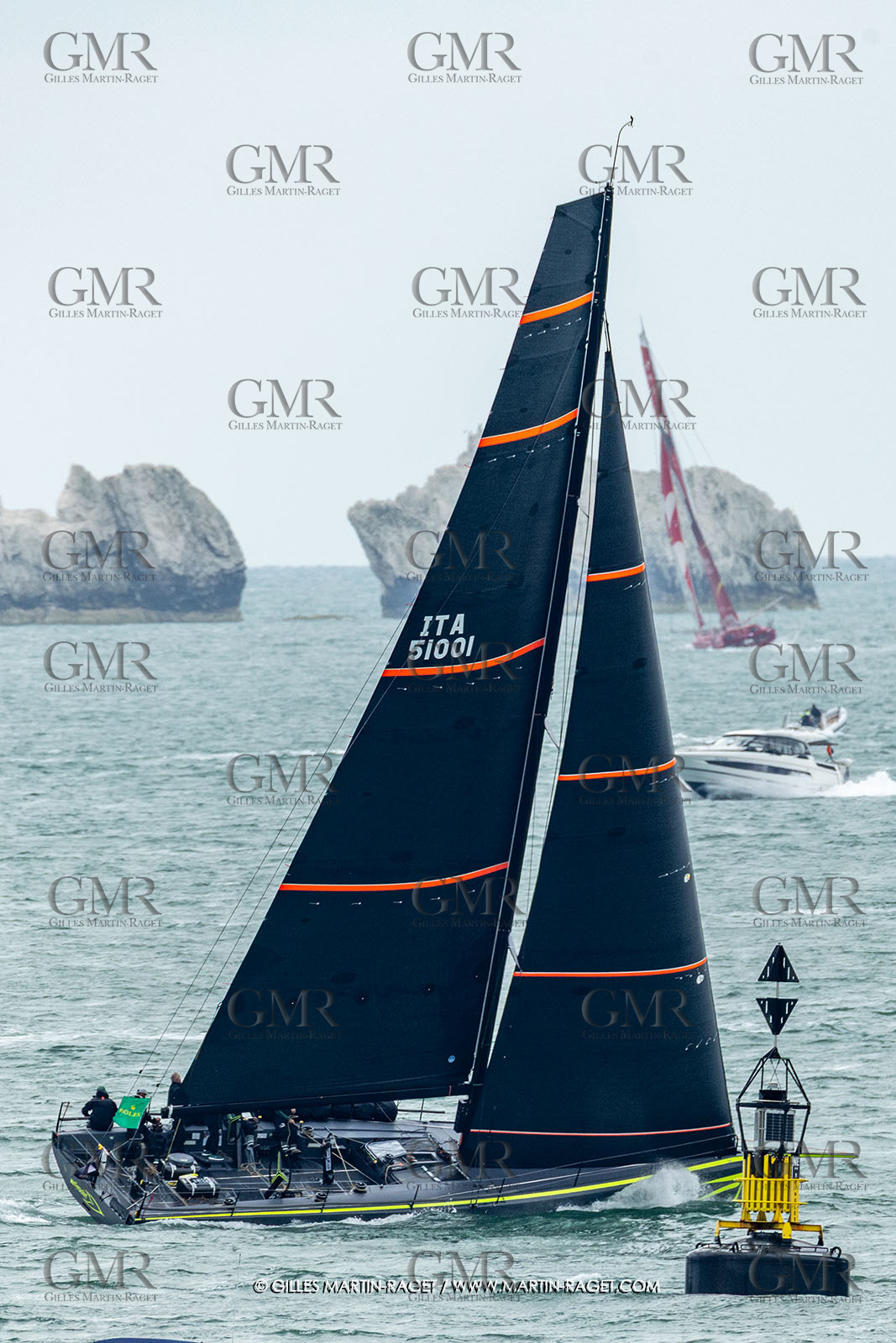 26 07 2025, Cowes (UK, IOW), Admiral's Cup 2025, Rolex Fastnet Race start,