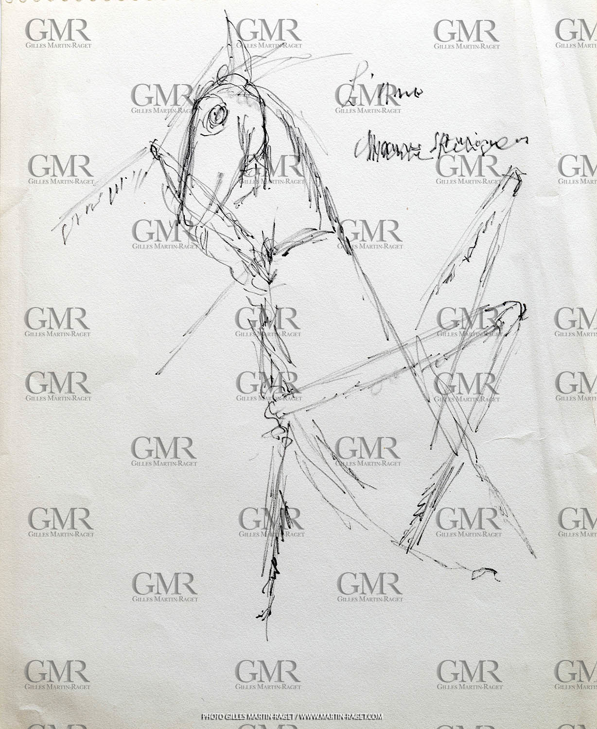 12 07 2020, St Rémy de Provence (FRA, 13) Oeuvre Germaine Richier,