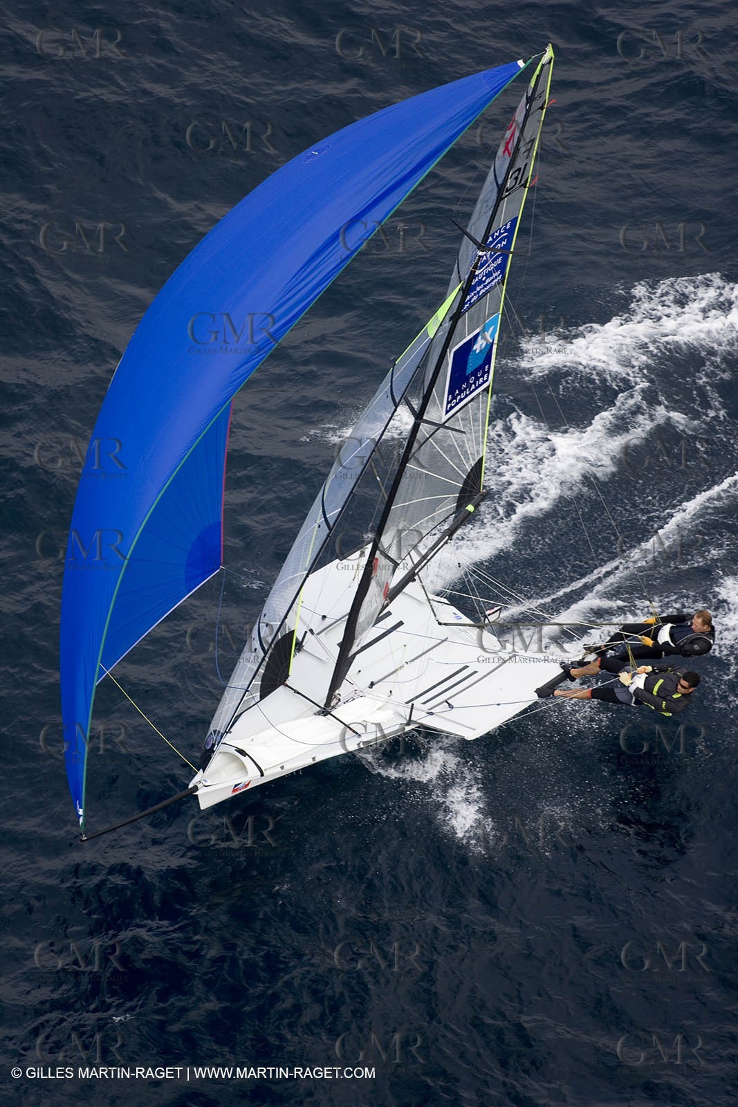 26 04 2007 - 2007 Semaine Olympique Française - Hyères (South of France) - Day 5 - Team France - 49er - Dyen-Rocherieux