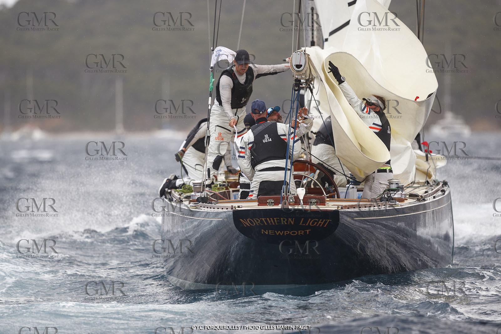 19 06 2024, Porquerolles Island (FRA), Championnat du monde des 12 m JI 2024, Race Day 1