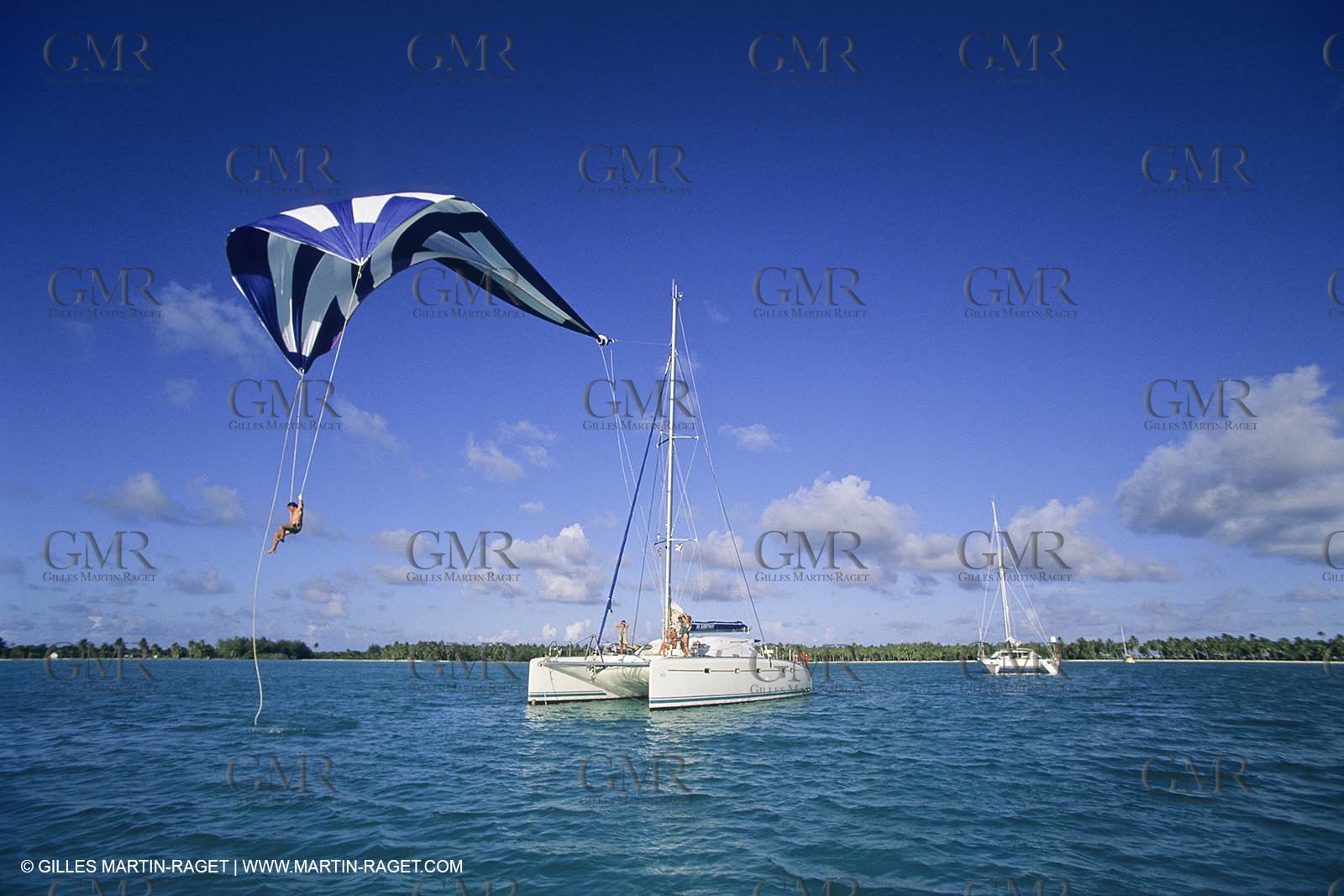 sailing - Cruising - Multihull at the mooring