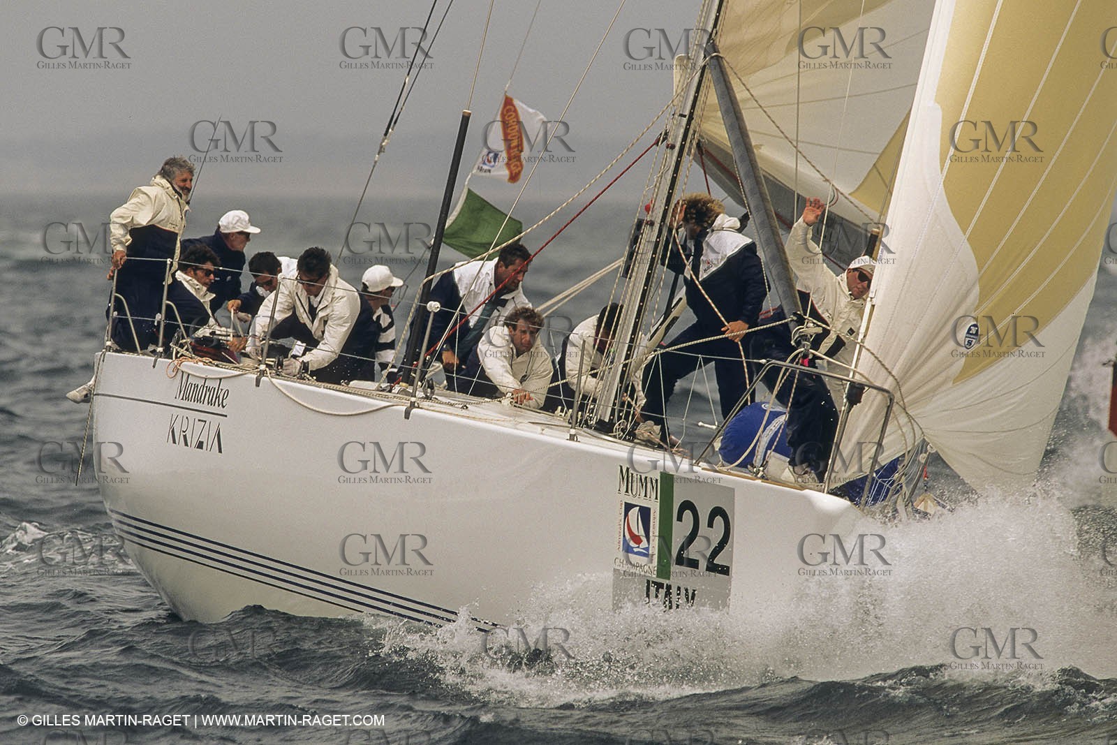 Sailing, Yacht Racing, Admiral's Cup, Cowes (UK, IOW)