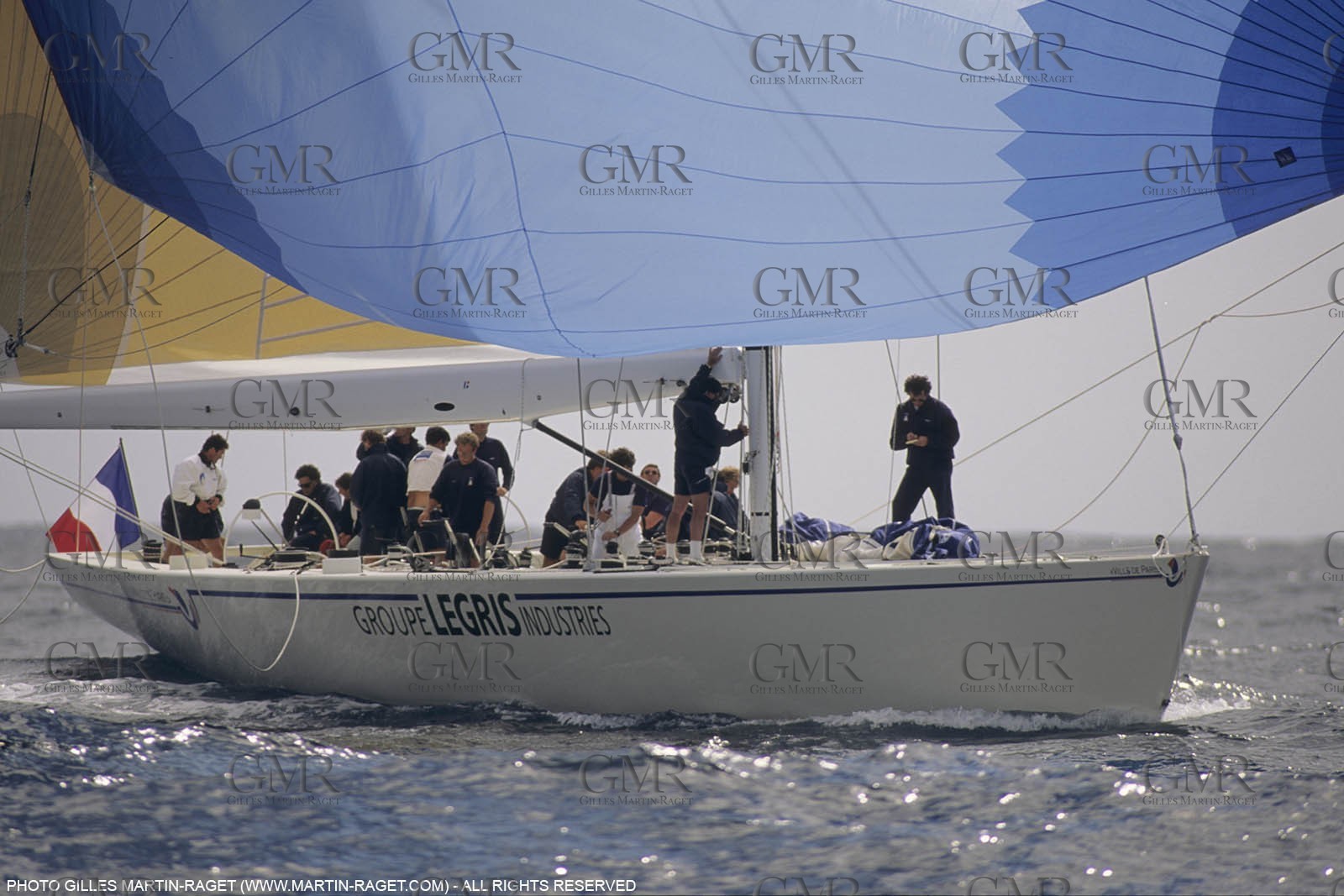 Sailing, Yacht Racing, America's Cup XXVIII, San Diego (USA,CA), 1992, Le Défi Français