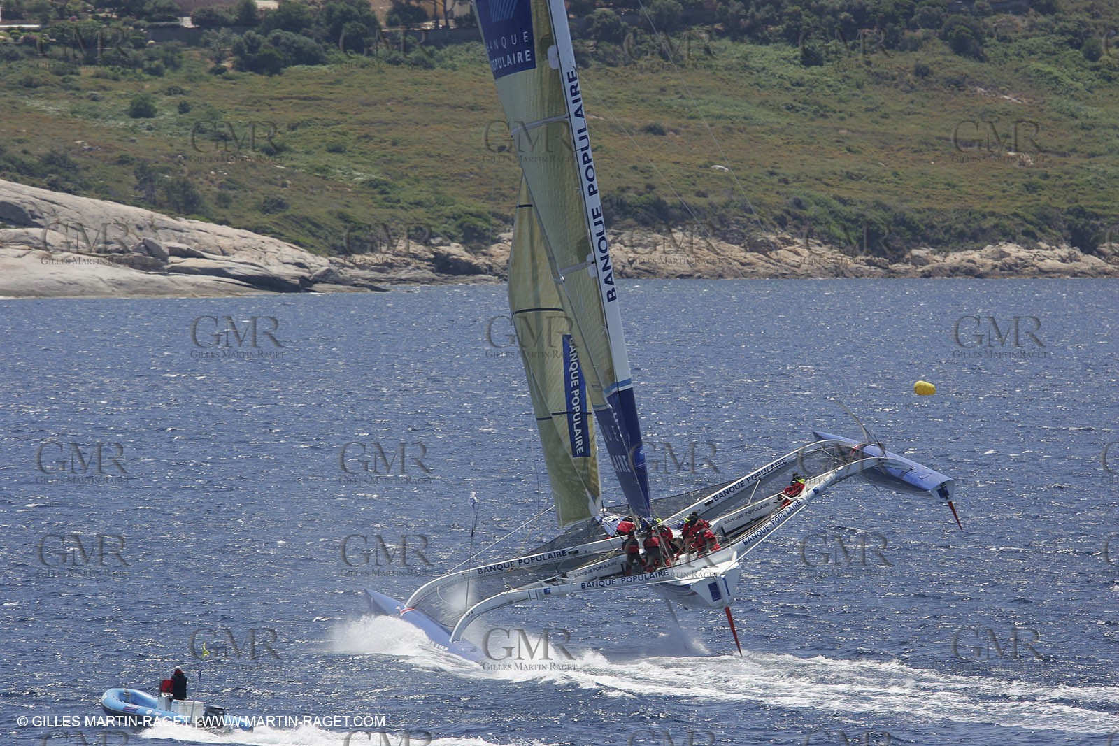 Banque Populaire 4 -  Grand Prix de Corse - courses Inshore