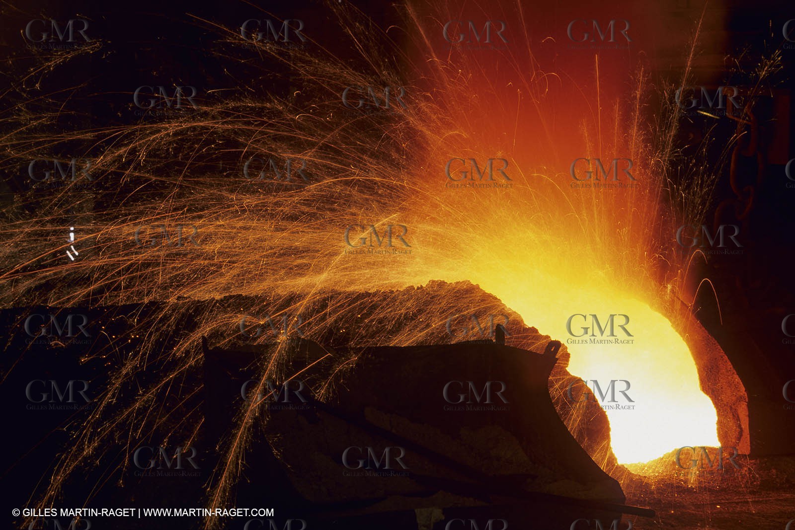 Fos mer - Sollac steel plant