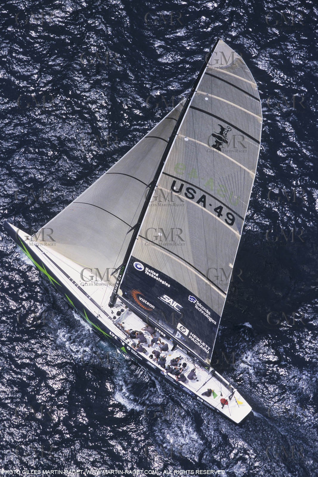 Sailing, Yacht Racing, America's Cup XXX, Auckland (NZL), 2000, America True