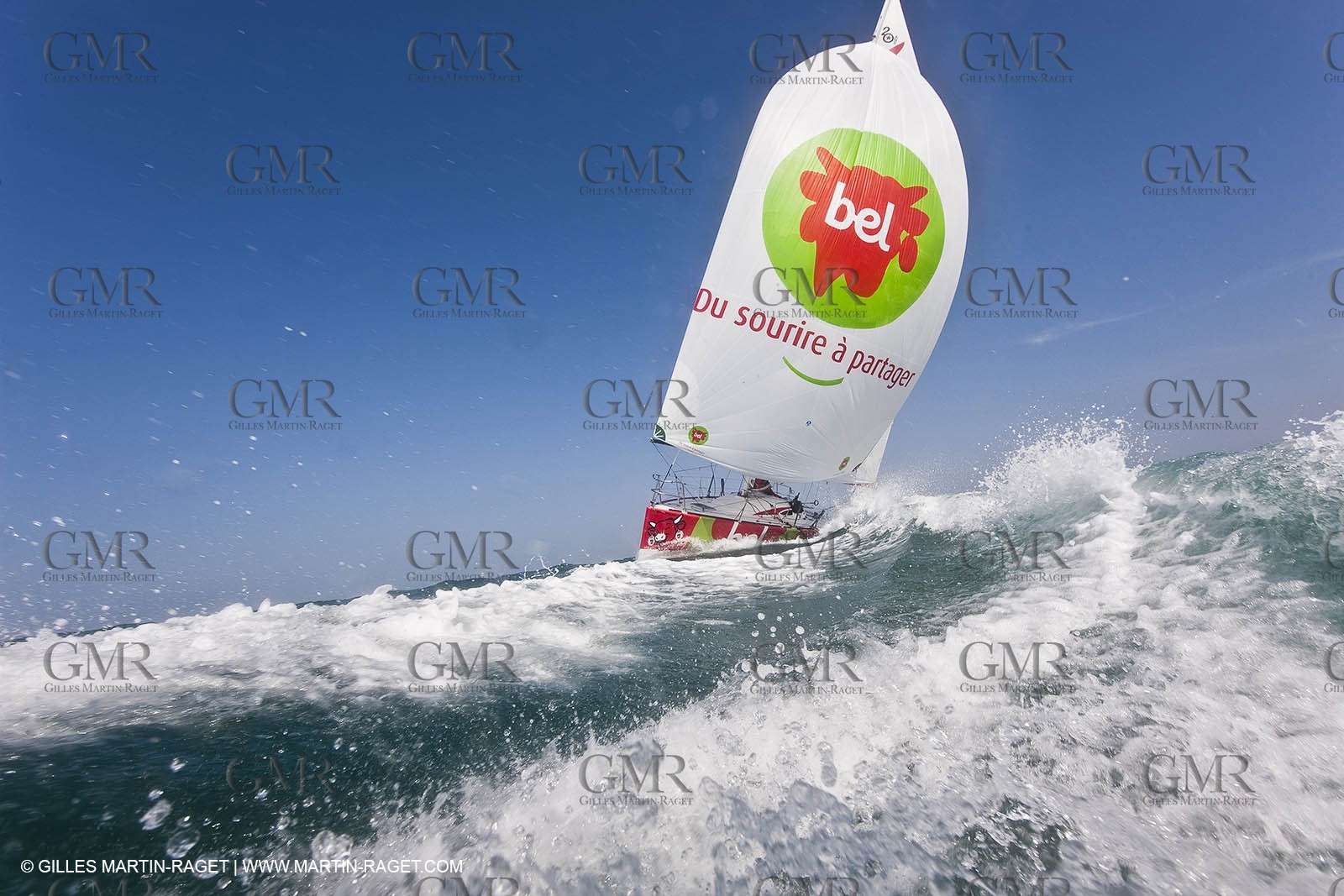 13 03 2010 -  La Grande Motte   Port Camargue (FRA) - Groupe Bel - Kito de Pavant   Sebastien Audigane training for Transat AG2R
