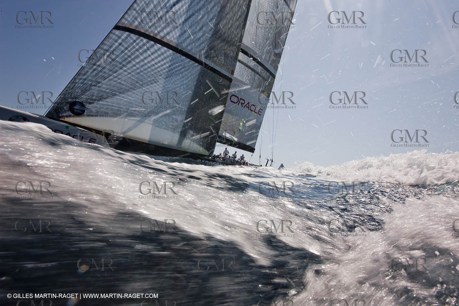 23 05 2010 - La Maddalena (ITA, Sardinia) Louis Vuitton Trophy - BMW ORACLE Racing - Racing Day 2