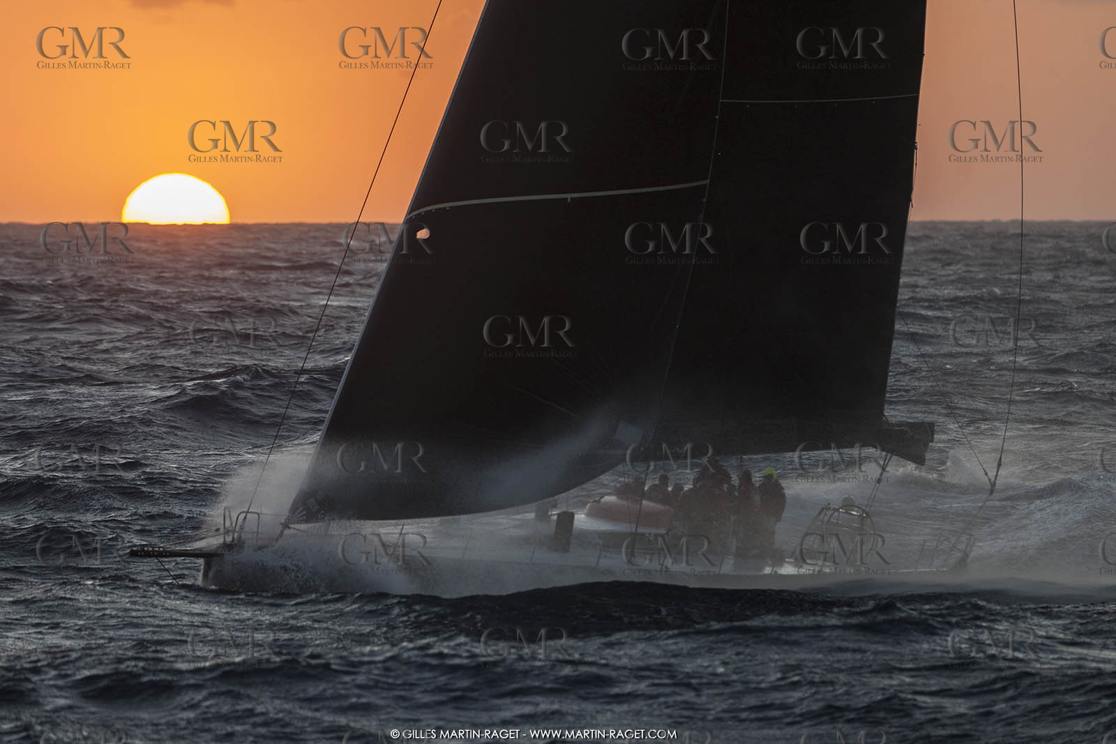 09 10 2017, Calvi (FRA,20), VOR 70 Babsy, Tentative de record autour de la Corse à la voile, skipper Franck Cammas