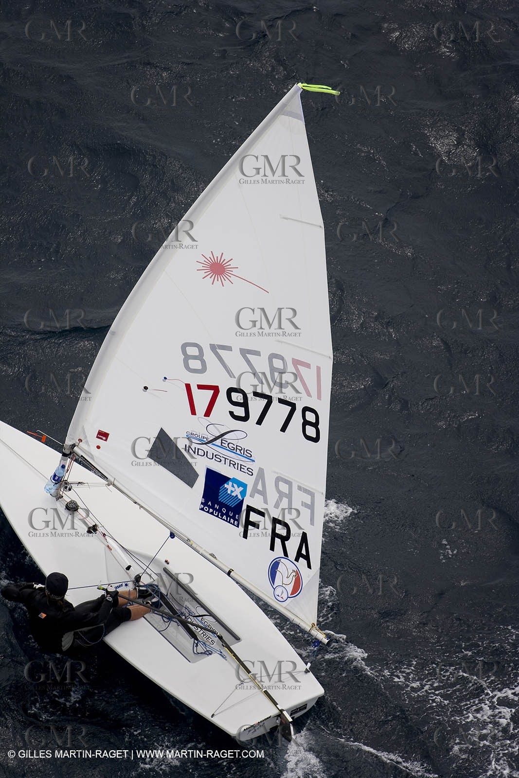 26 04 2007 - Semaine Olympique Française 2007 - Hyères - Jour 5 - Team France - Laser Radial - de Turckheim Sophie