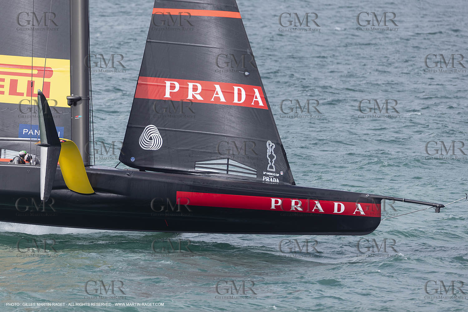 10 12 2020 - Auckland (NZL) - 36th America's Cup - Practice Sessions - Day 2 -Luna Rossa Prada Pirelli Team
