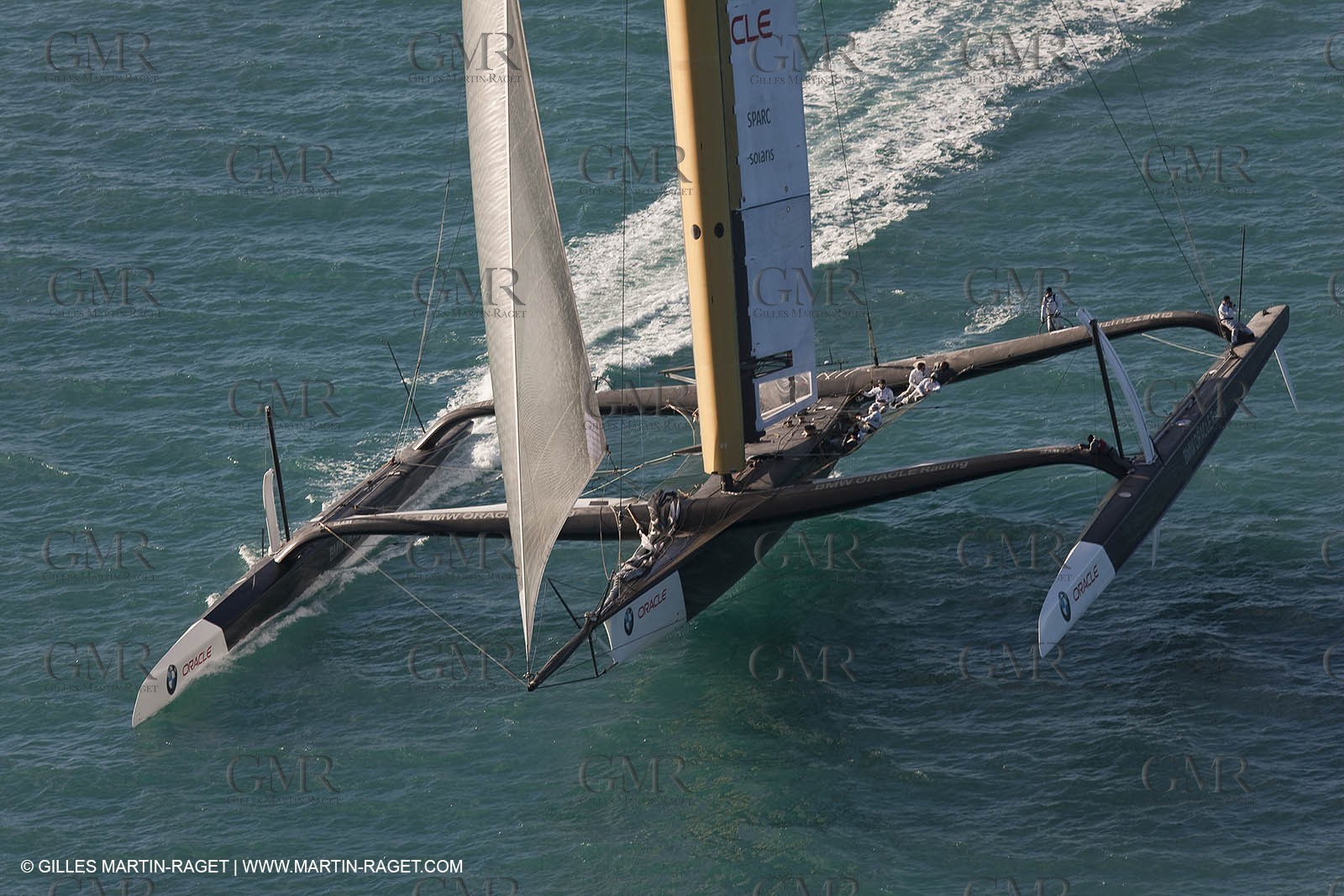 27 01 2010 - Valencia (ESP) - 33rd America's Cup - BMW ORACLE Racing - Sailing team