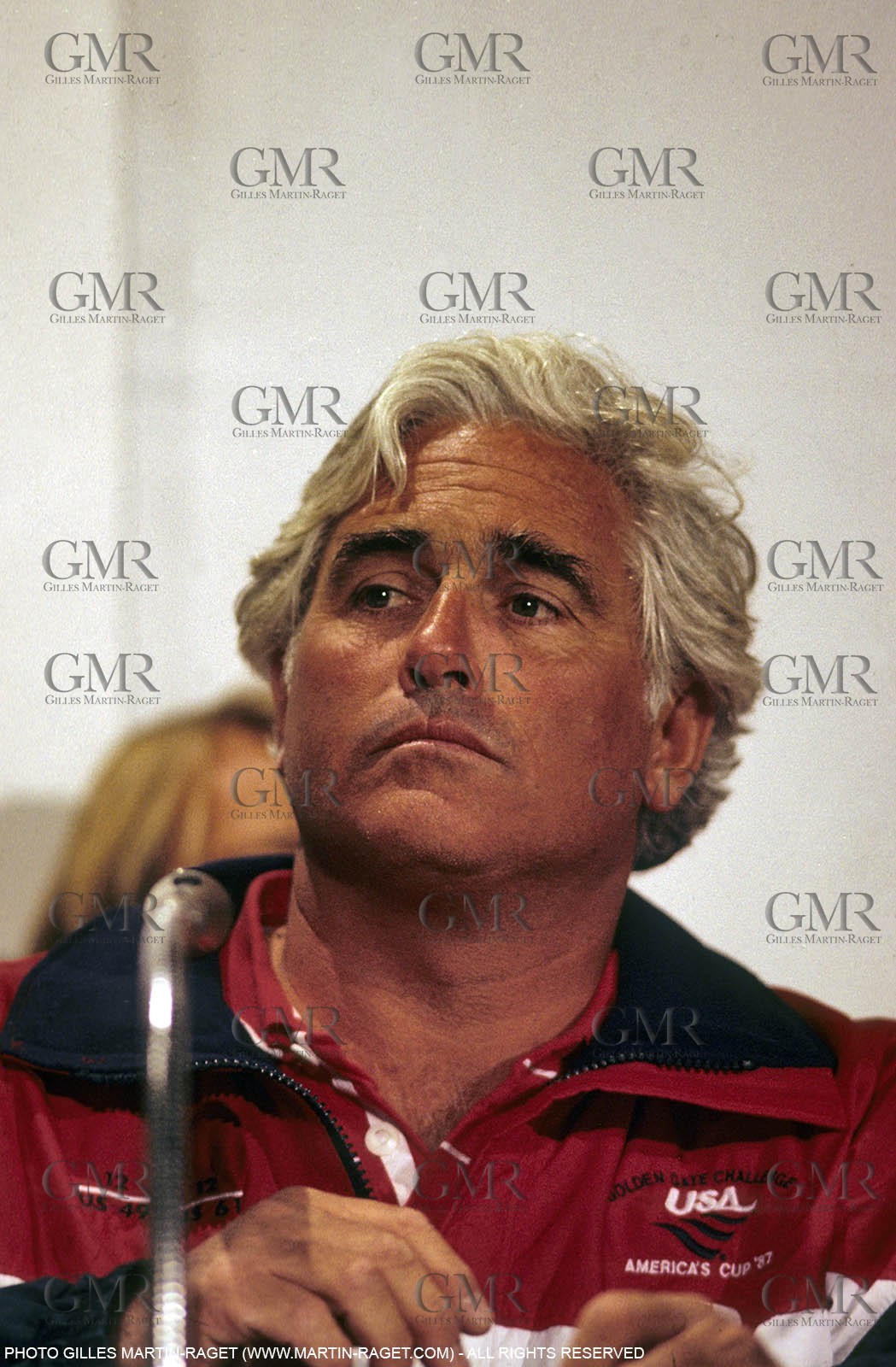 America's Cup, Fremantle 1987,  USA, Tom Blackhaller