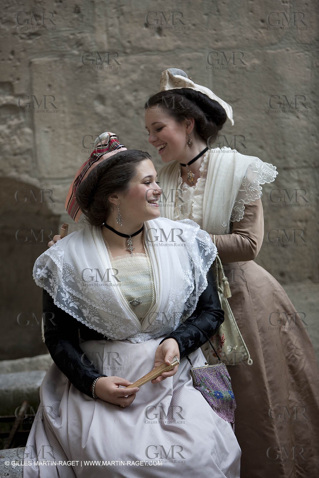 Arles (FRA,13), 2009, Photos pour le calendrier de la Reine d'Arles au Cloître de Saint-Trophime