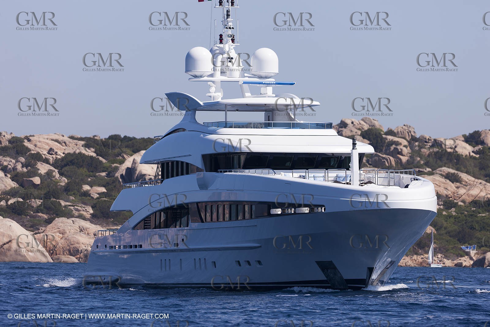18 08 2011 - La Maddalena (ITA, Sardinia) - Motor yacht Inception