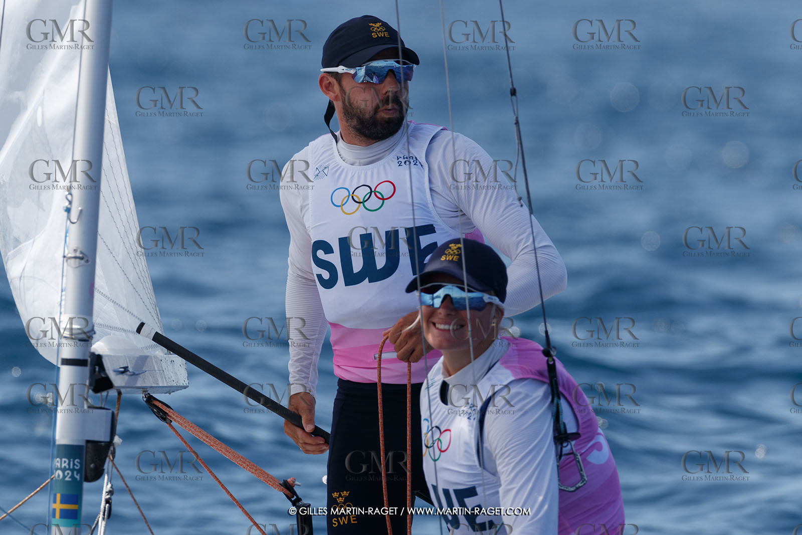 03 08 2024, Marseille (FRA), Paris 2024 Olympic Games, Sailing, Race Day 7