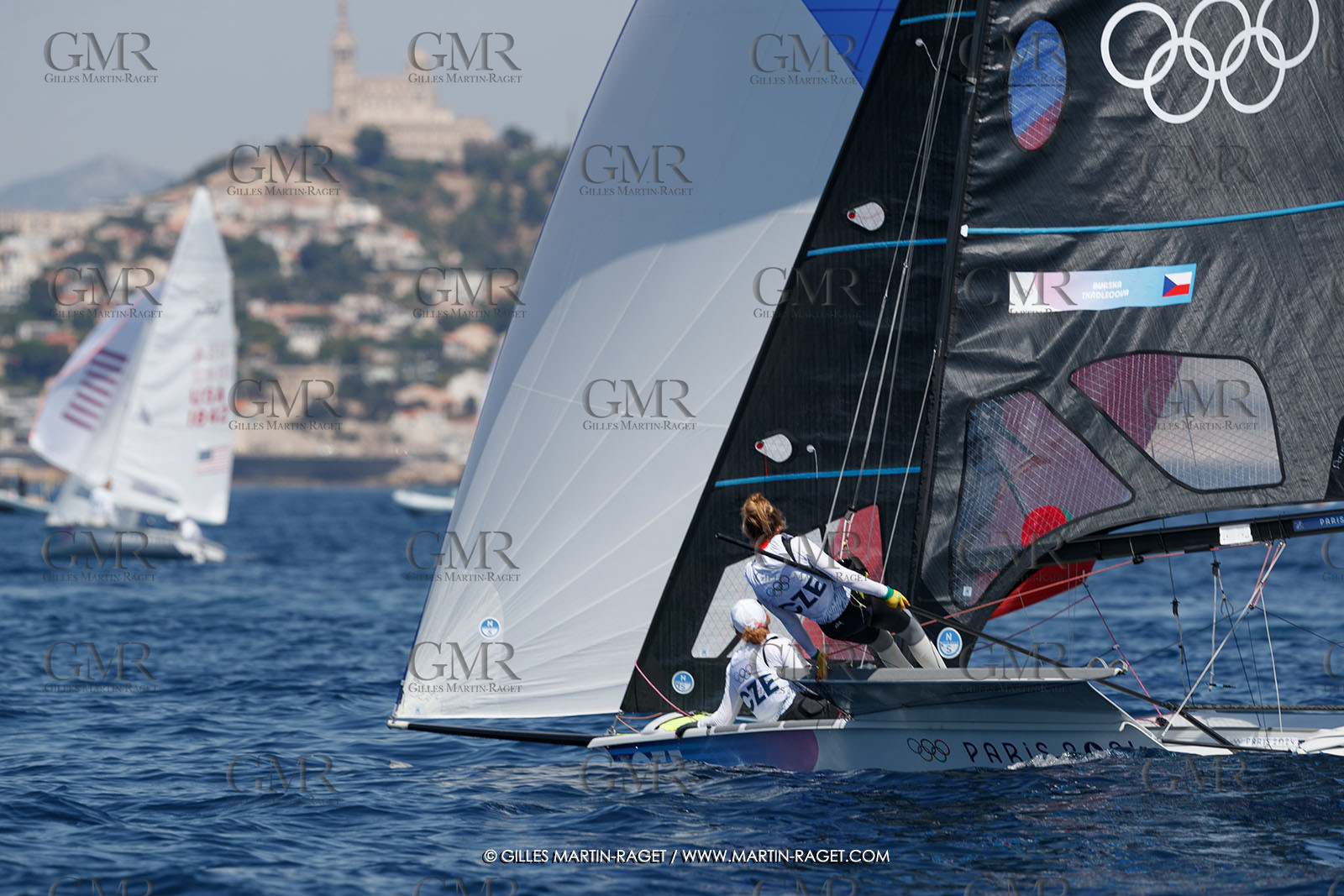 25 07 2024, Marseille (FRA), Paris 2024 Olympic Games, Sailing, Free trainings
