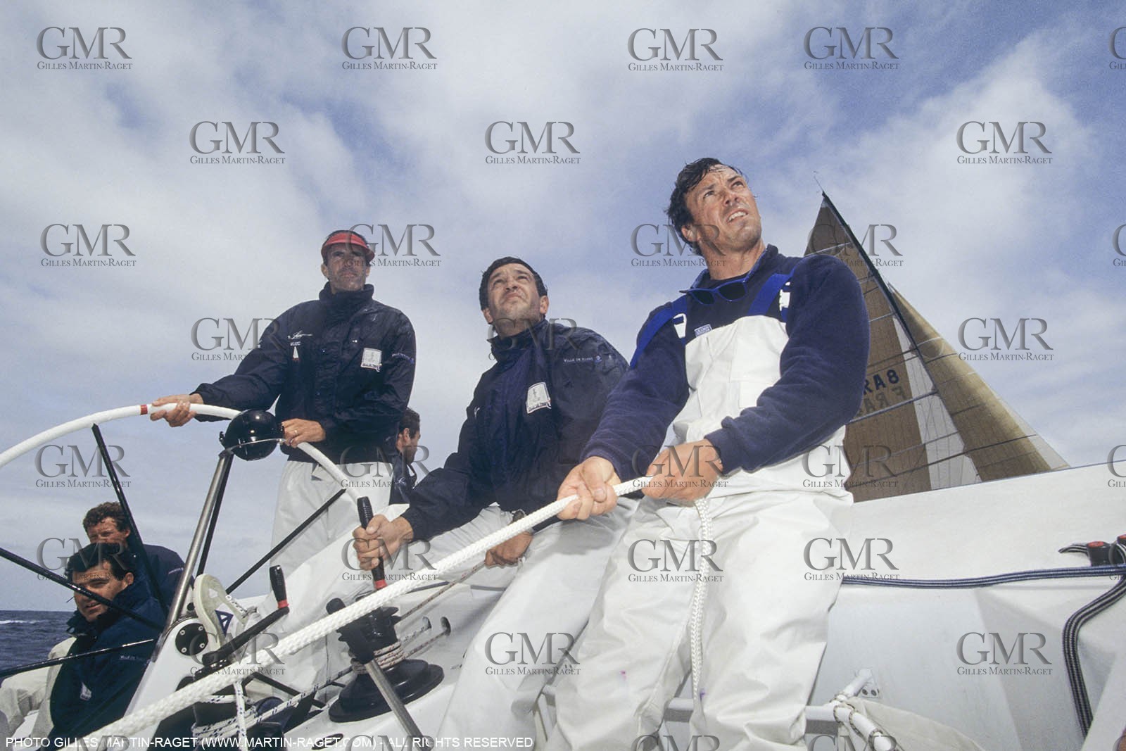 Sailing, Yacht Racing, America's Cup XXVIII, San Diego (USA,CA), 1992, Le Défi Français