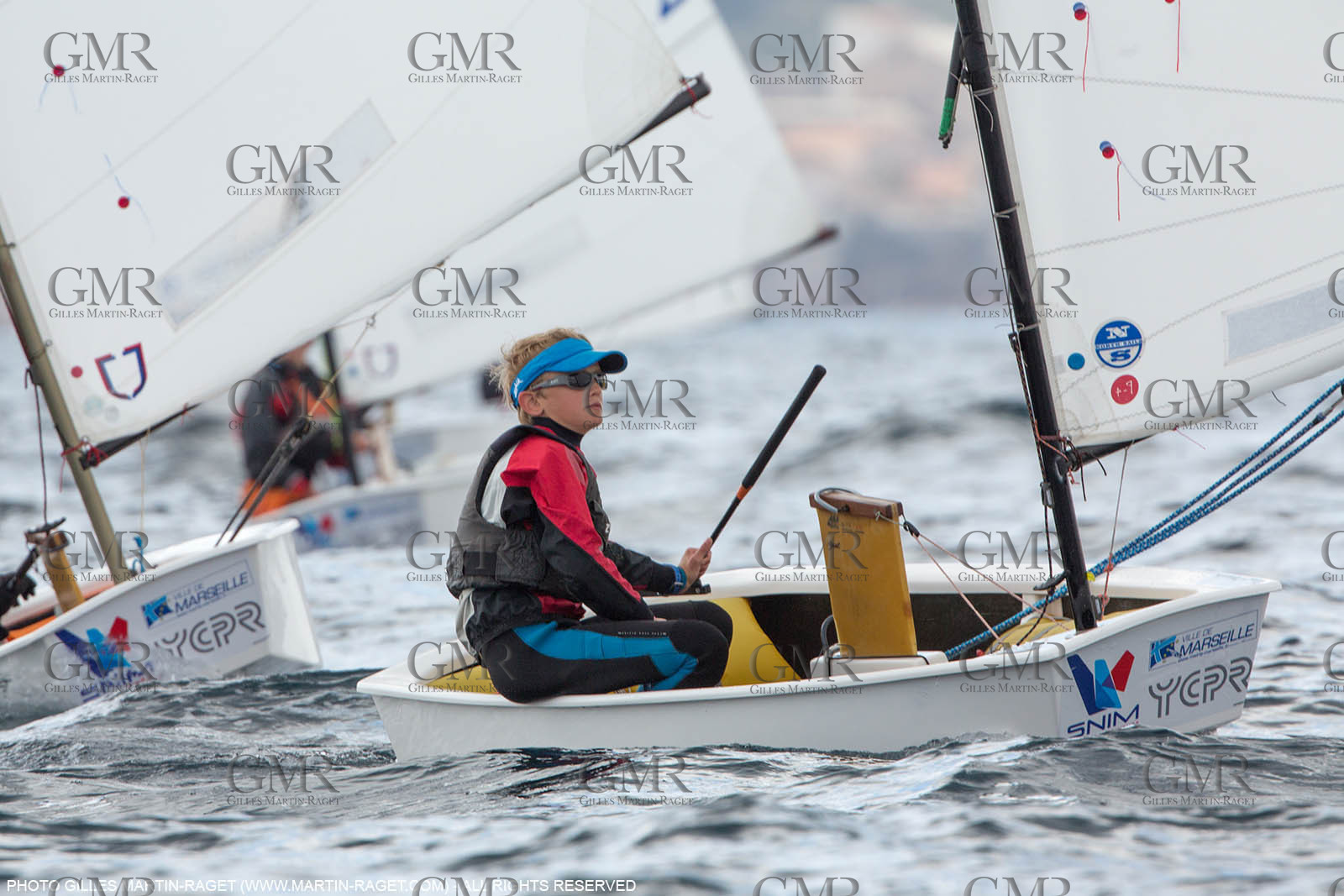 15 04 2016, Marseille (FRA,13), SNIM Dériveurs, Coupe Internationale de Printemps Optimist, Final Day