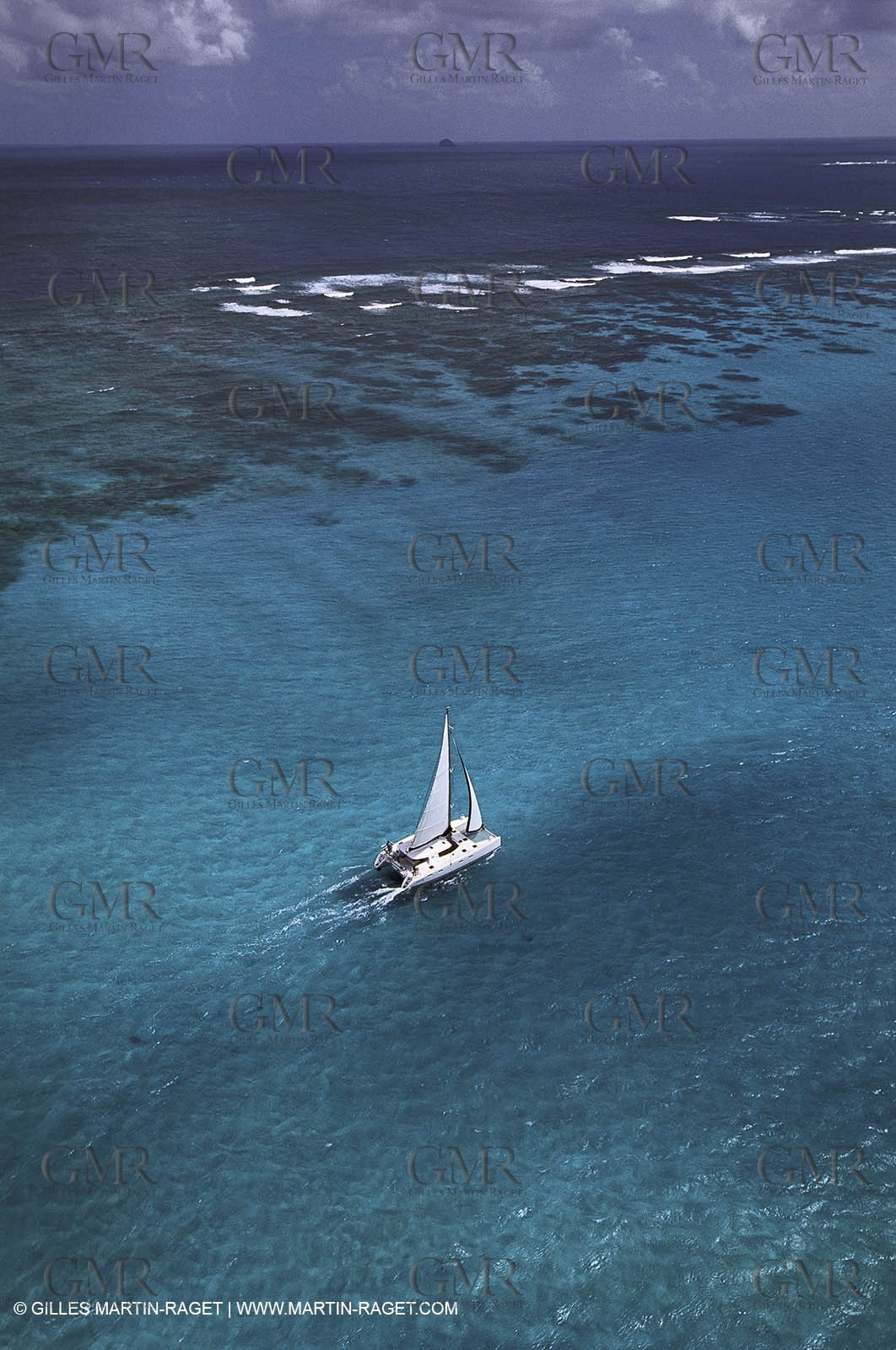 Cruising multihull sailing