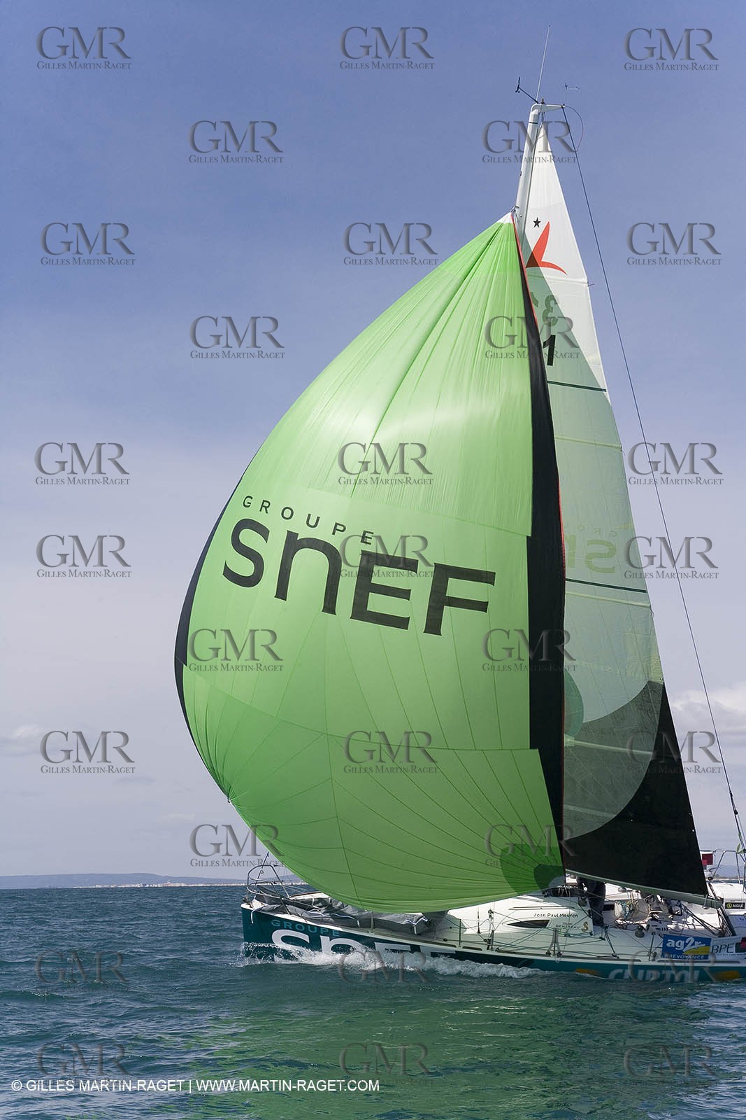 27 03 08- La Grande Motte- (FRA,34) Transat AG2R 2008- Jean-Paul Mouren- Laurent Pellecuer