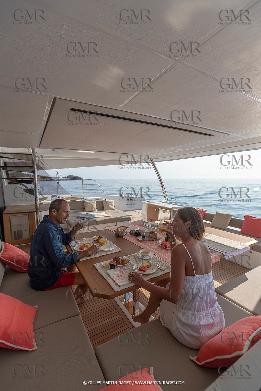 30 08 2018, Porto Vecchio (FRA, South Corsica) Chantier Fountaine-Pajot, Alegria 67