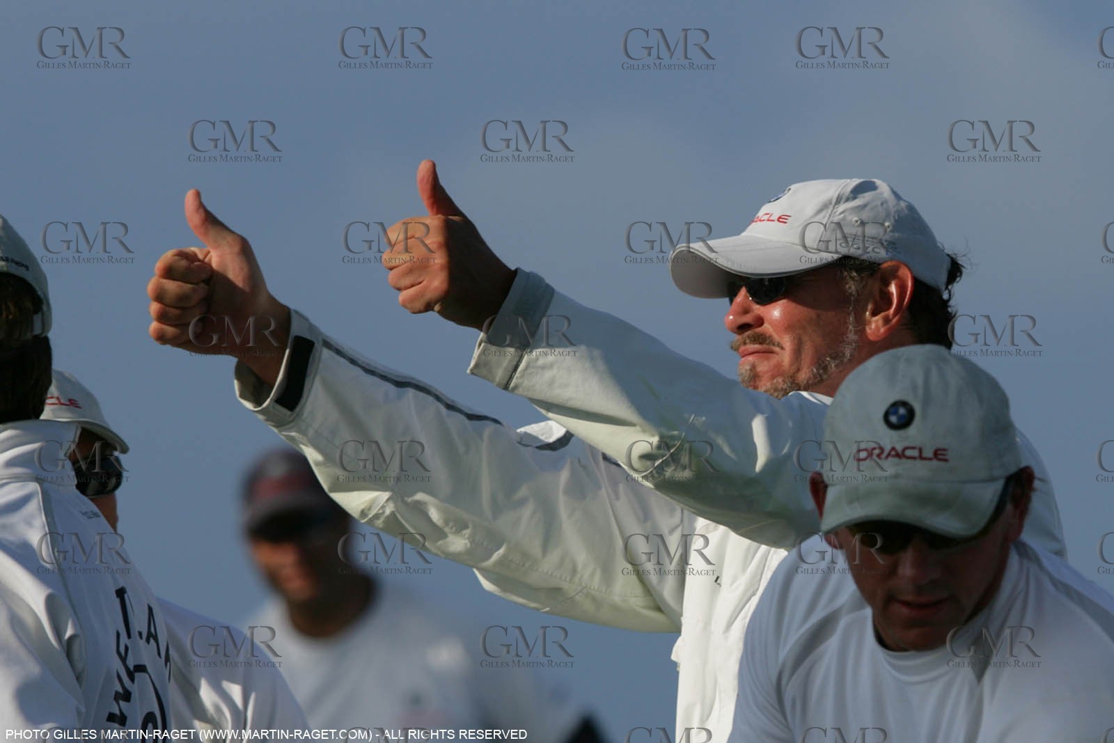 28 04 2007-Valencia (Spain)- 32nd America's Cup - Louis Vuitton Cup - RR1 - Day 13 - BMW ORACLE Racing