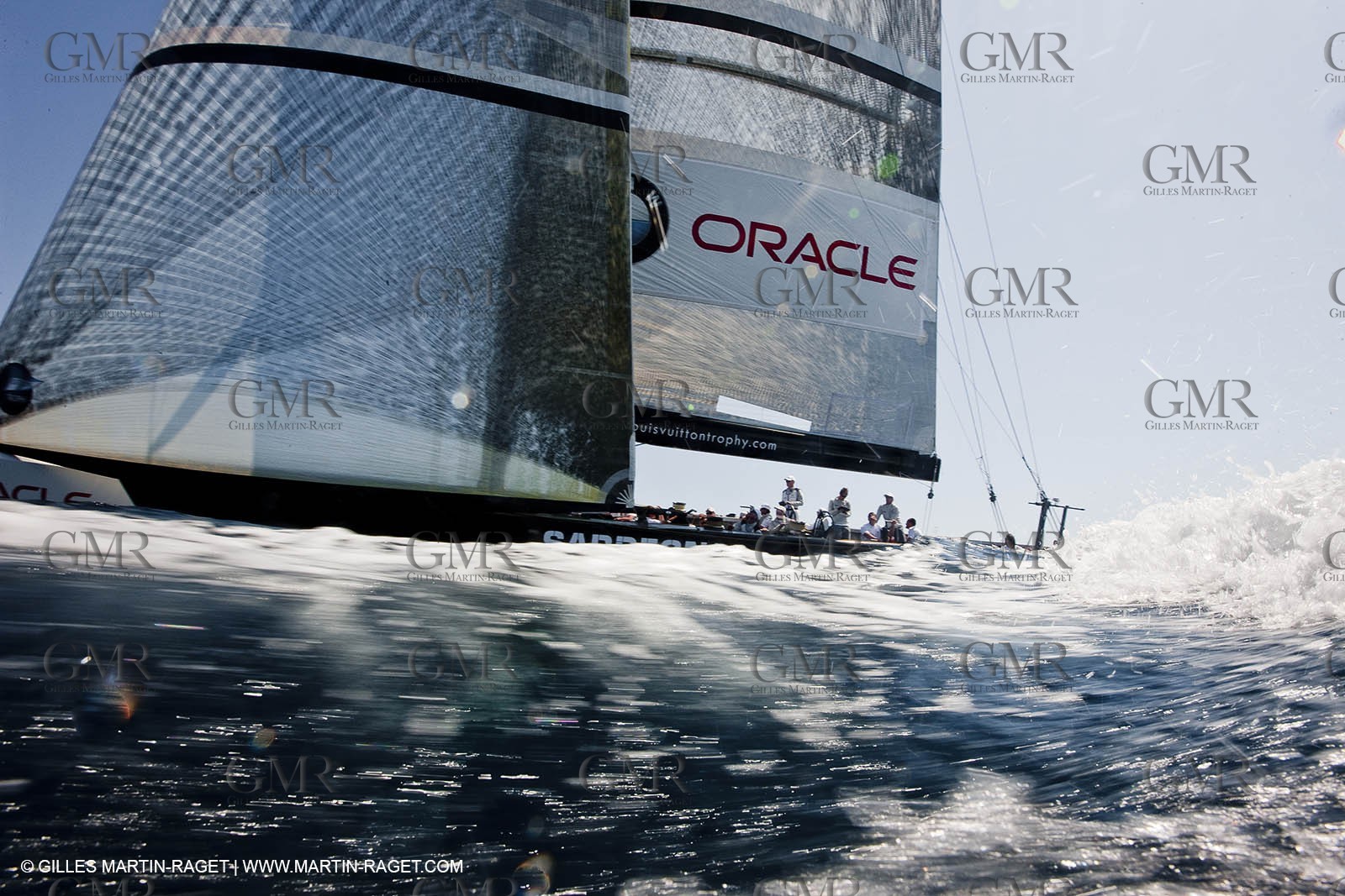 23 05 2010 - La Maddalena (ITA, Sardinia) Louis Vuitton Trophy - BMW ORACLE Racing - Racing Day 2