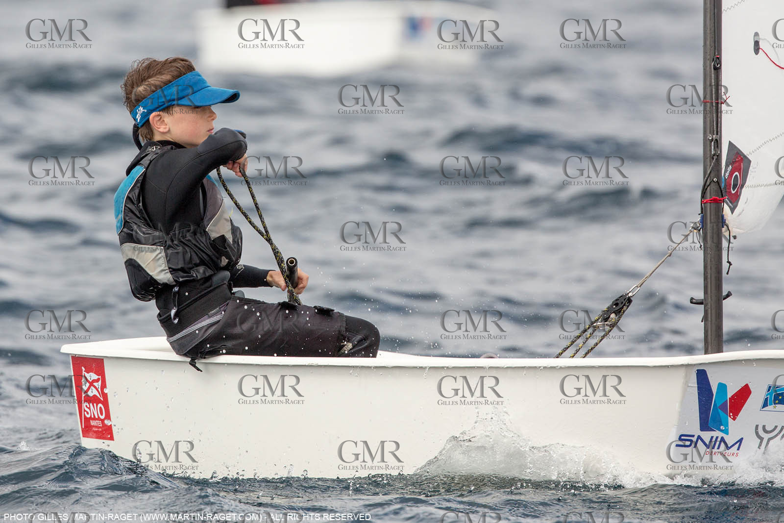 15 04 2016, Marseille (FRA,13), SNIM Dériveurs, Coupe Internationale de Printemps Optimist, Final Day
