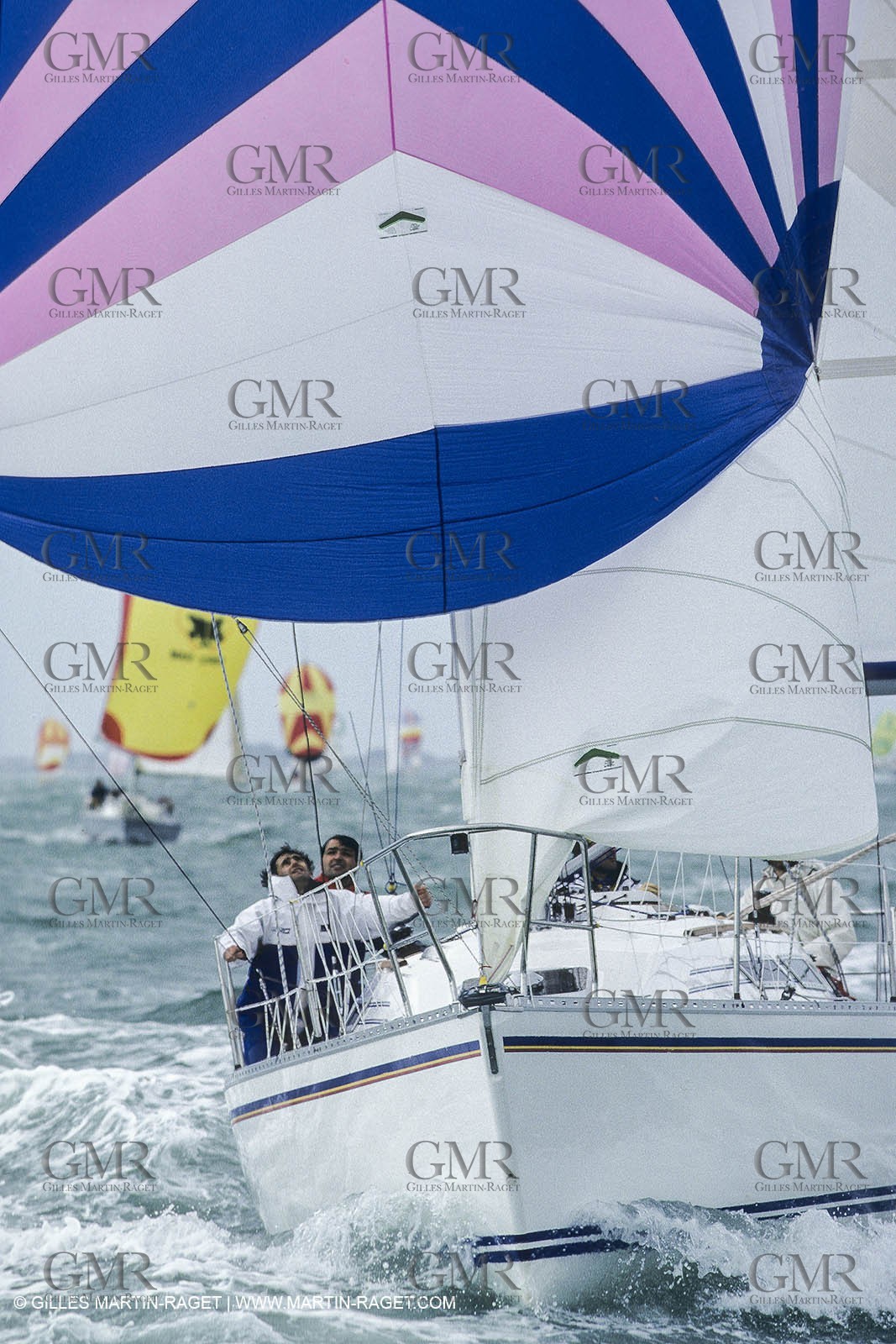 Sailing, Yacht Racing, Spi Ouest France, La Trinité sur mer (Britanny)