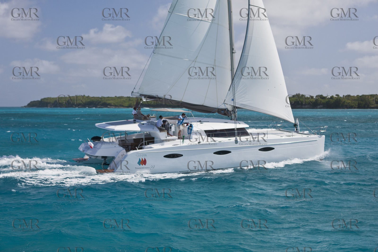 02 02 2012 - Pointe à Pitre (Guadeloupe) - Chantier Fountaine Pajot - Sanya 57