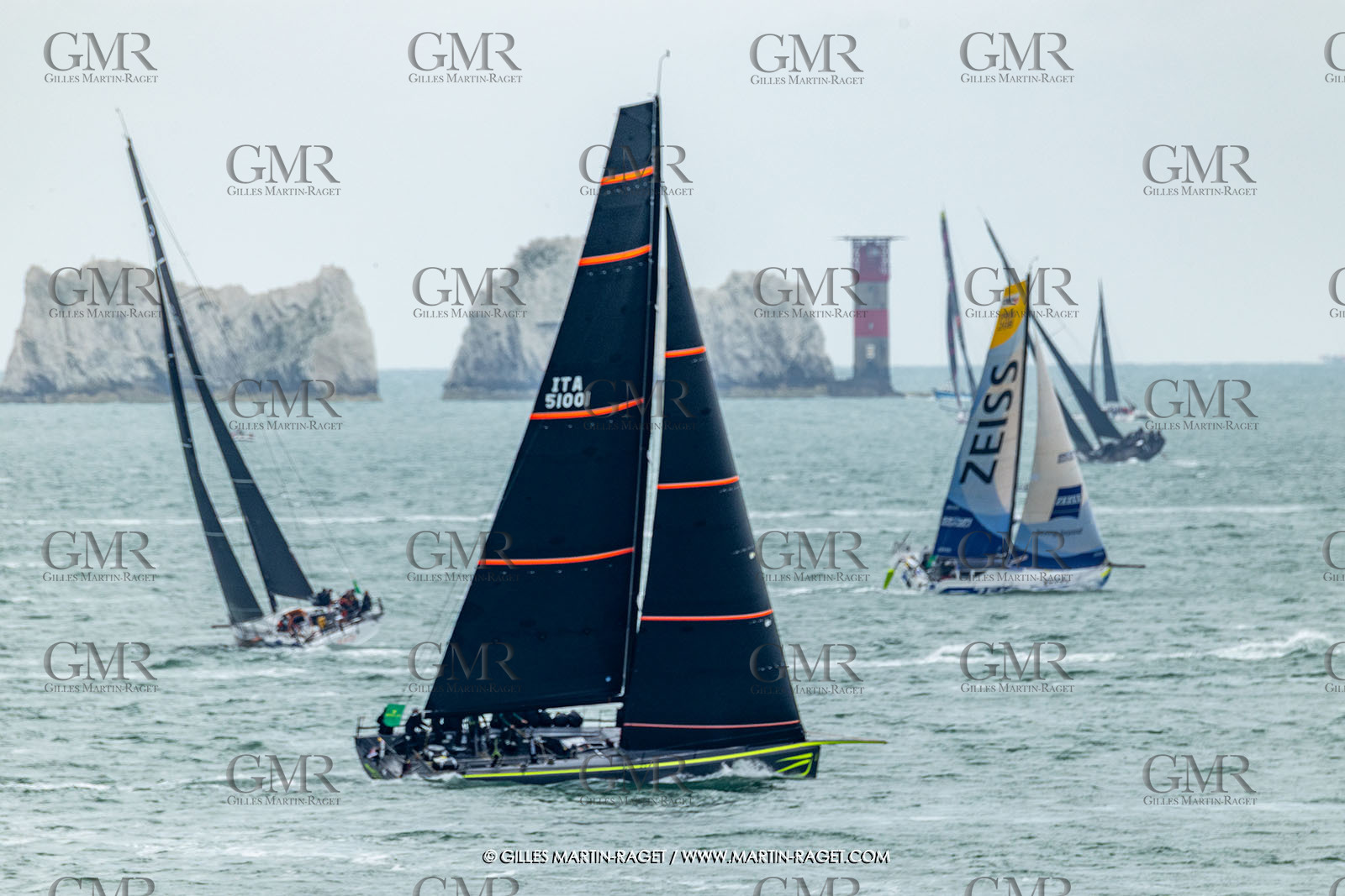 26 07 2025, Cowes (UK, IOW), Admiral's Cup 2025, Rolex Fastnet Race start,