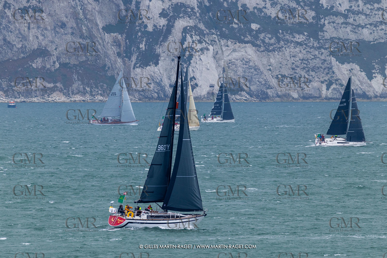 26 07 2025, Cowes (UK, IOW), Admiral's Cup 2025, Rolex Fastnet Race start,